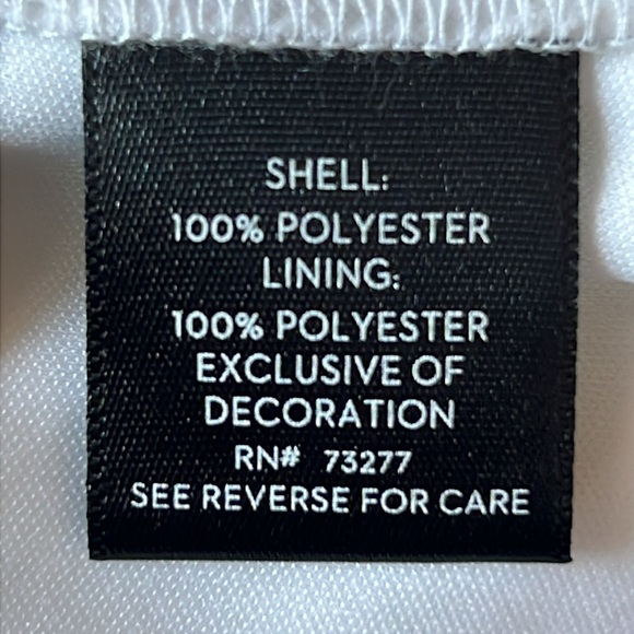 Simply Vera Vera Wang Dress Sz MP Asymmetrical Lined Sleeveless V Neck White NWT - Picture 12 of 15